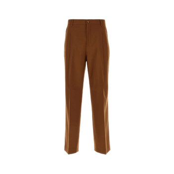 Burberry Tailored Straight Leg Wool Trousers, Brand Size 50 (Waist