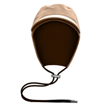 Burberry Men's George Drawstring Hat in Honey, Size Small 8048738