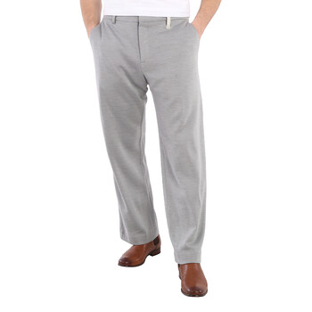 Burberry Men's Pecan Melange English Fit Crystal Embroidered
