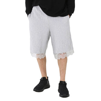 Comme Des Garcons Men's Khaki Elasticised Floral Print