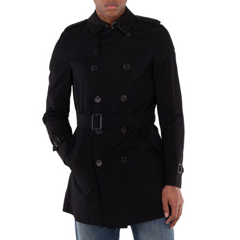 Burberry Men's Heritage Honey Kensinton Short Trench, Brand