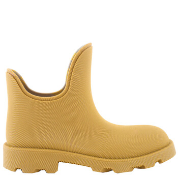 Men's Water-Resistant Pebbled Rubber Rainboots