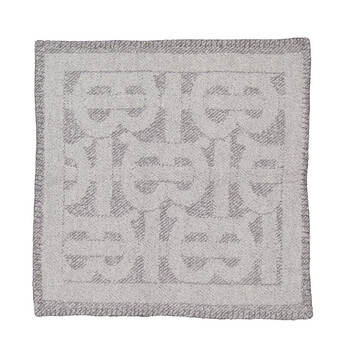 Burberry Monogram Boucle Motif Cashmere Blend Throws 8061941