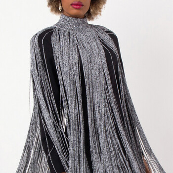 Mouline Fringed Cape