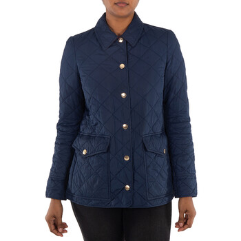 Burberry Navy Westbridge Diamond Quilted Jacket, Size X-Small