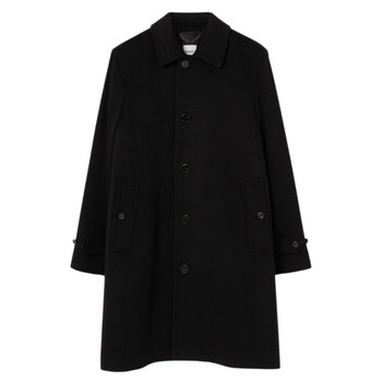 Burberry Single-Breasted Wool Duffle Coat, Brand Size 50 ( US Size