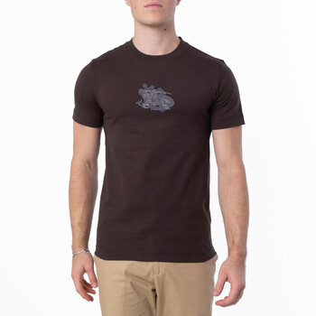 Burberry Duck Print Cotton Jersey T-Shirt, Size X-Small 8091874
