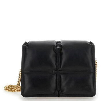 Quilted Chain-Link Snip Crossbody Bag