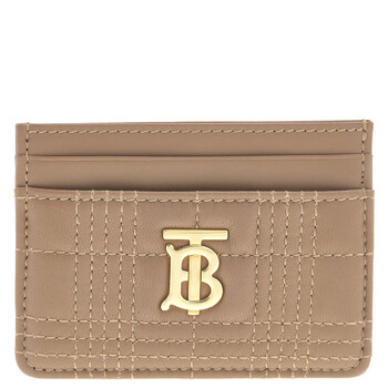 【Burberry】送料/関税込 Lola Quilted Nappa Card Case Burberry Lola Quilted Leather Card Case Beige SPB-JB 336327