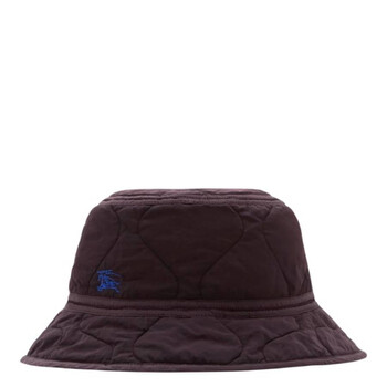 Burberry Logo Embroidered Bucket Hat, Size Small 8072253