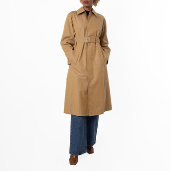 Burberry Long Bradford Reversible Car Coat, Brand Size 52 ( US