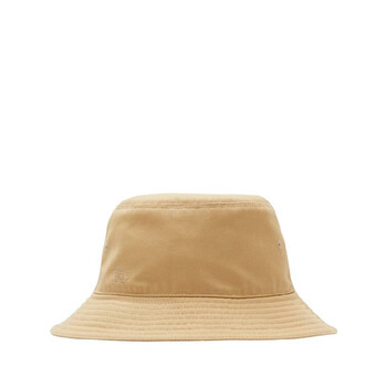 ハット Burberry FW25 Embroidered cotton hat (8056638 A7026) Burberry Men's Nylon EKD Check Bucket Hat | Neiman Marcus