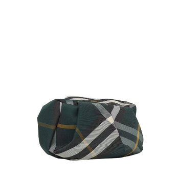 Rose Check Pattern Clutch Bag