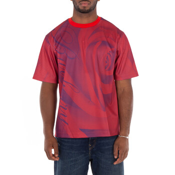 Burberry Floral Print Crew Neck T-shirt, Size X-Small