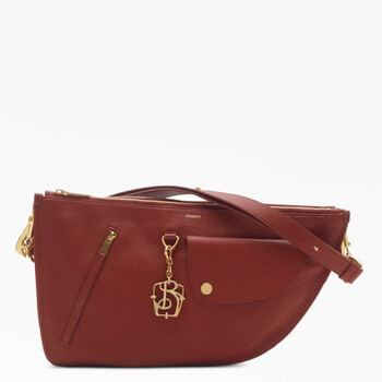 909【その他】BURBERRY ハンドバック Burberry Shield Twin Leather Bag 8099251 5045707909435 - Handbags