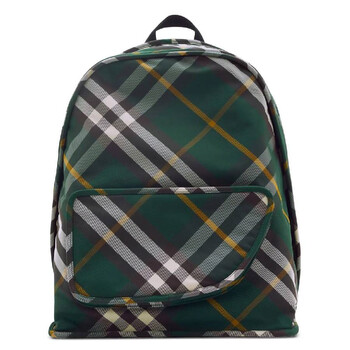 Burberry Shield Checked Zipped Backpack 8091897 5045706733932