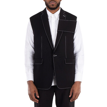 Max Mara Arco Tassel-Embellished Sleeveless Vest, Brand Size