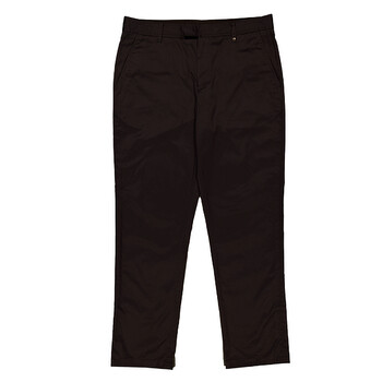 Burberry Embroidered Monogram Cotton Blend Trousers, Brand