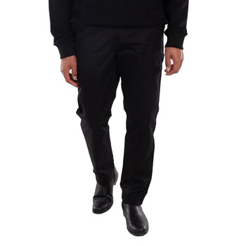 Polo Ralph Lauren Black Stretch Slim Fit Cotton Pants, Size