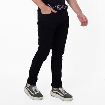 Straight-Leg Stretch-Cotton Jeans