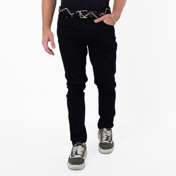 Straight-Leg Stretch-Cotton Jeans