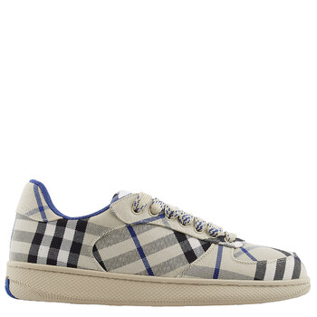 Burberry Check Terrace Low-Top Sneakers, Brand Size 41.5 ( US Size