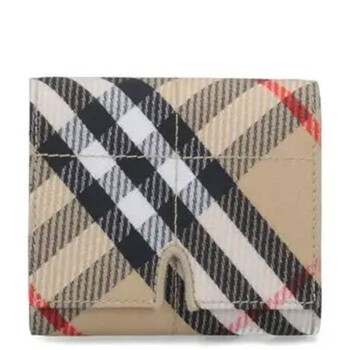 Burberry折財布 Burberry Small Check Pattern Folding Wallet 8108368 5045709246187