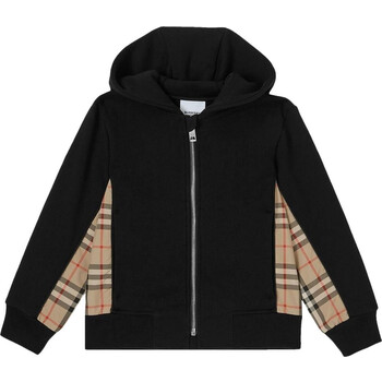 Burberry Vintage Check Zip Up Long-Sleeve Hoodie, Size 4Y 8060951
