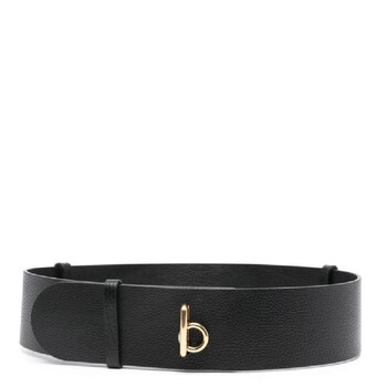 Burberry Wide Leather Rocking Horse Belt, Size Medium  display picture 2