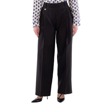パンツ Burberry SS24 Tailored trousers (8082792 CAMEO) burberry-charcoal-grey-wool-