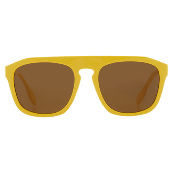 Wren Brown Browline Men's Sunglasses BE4396U 407073 57 Wren Brown Browline Men's Sunglasses BE4396U 407073 57