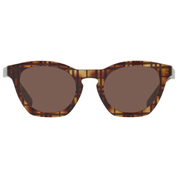 Burberry Briar Dark Brown Square Ladies Sunglasses BE4392U