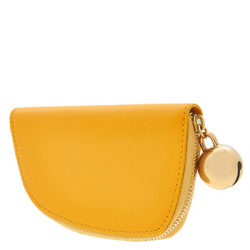 Zip-Around Leather Coin Pouch