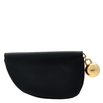 Zip-Around Leather Coin Pouch