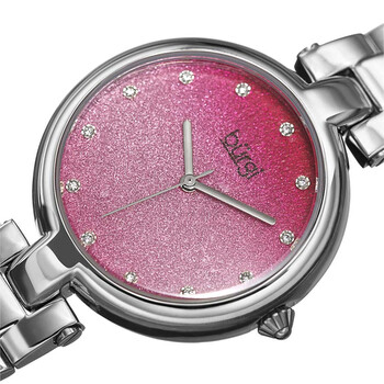 Ladies Glitter Ombre Swarovski Crystal Dial Bracelet Watch