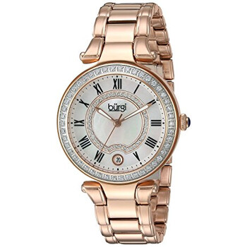 Mother of Pearl Dial Rose Gold-tone Ladies Watch BUR165RG