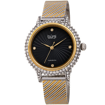 Quartz Diamond Black Dial Ladies Watch BUR250TTG Quartz Diamond Black Dial Ladies Watch BUR250TTG