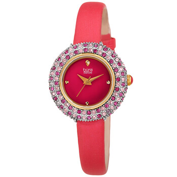 Quartz Diamond Pink Dial Ladies Watch BUR240PK