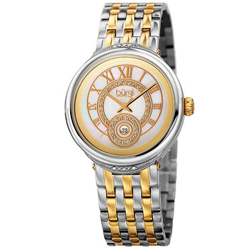 Quartz Mother of Pearl  Dial Ladies Watch BUR164TTG