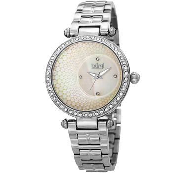 Quartz White Mother of Pearl Dial Ladies Watch BUR183SS Quartz White Mother of Pearl Dial Ladies Watch BUR183SS