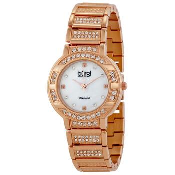 Rose gold-tone brass Ladies Watch BUR067RG