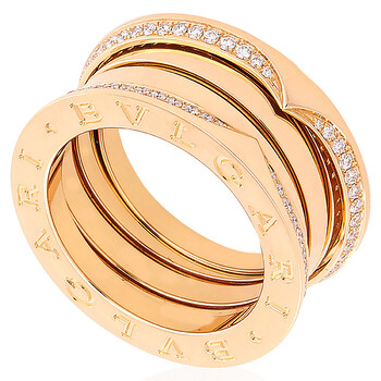 18 kt Yellow Gold B.zero1 Three-Band Ring
