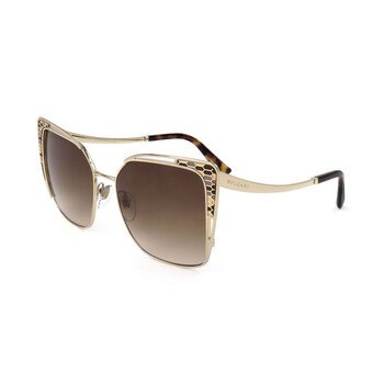 Brown Gradient Butterfly Ladies Sunglasses BV6179 278/13 55
