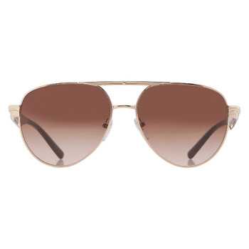 Brown Gradient Pilot Ladies Sunglasses BV6189 278/13 58