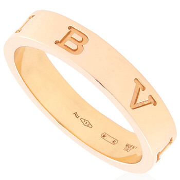 Bvlgari B.Zero1 Essential 18 Kt Yellow Gold Band Ring, Size 55