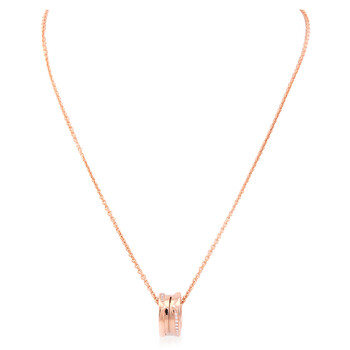 アクセサリー B43 Rose gold, Ceramic B.zero1 Ring AN855962 | Bvlgari