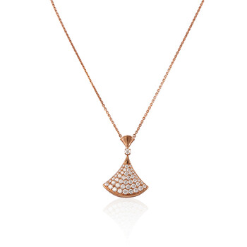 Divas Dream Rose Gold Necklace