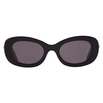 Celine Triomphe Grey Oval Ladies Sunglasses CL40312U 01A 53  display picture 1