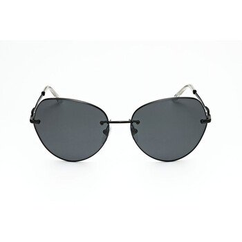 Ladies Black Cat Eye Sunglasses 0BV6183-202387-2