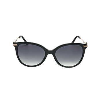 Ladies Black Cat Eye Sunglasses 0BV8201B-501/T3